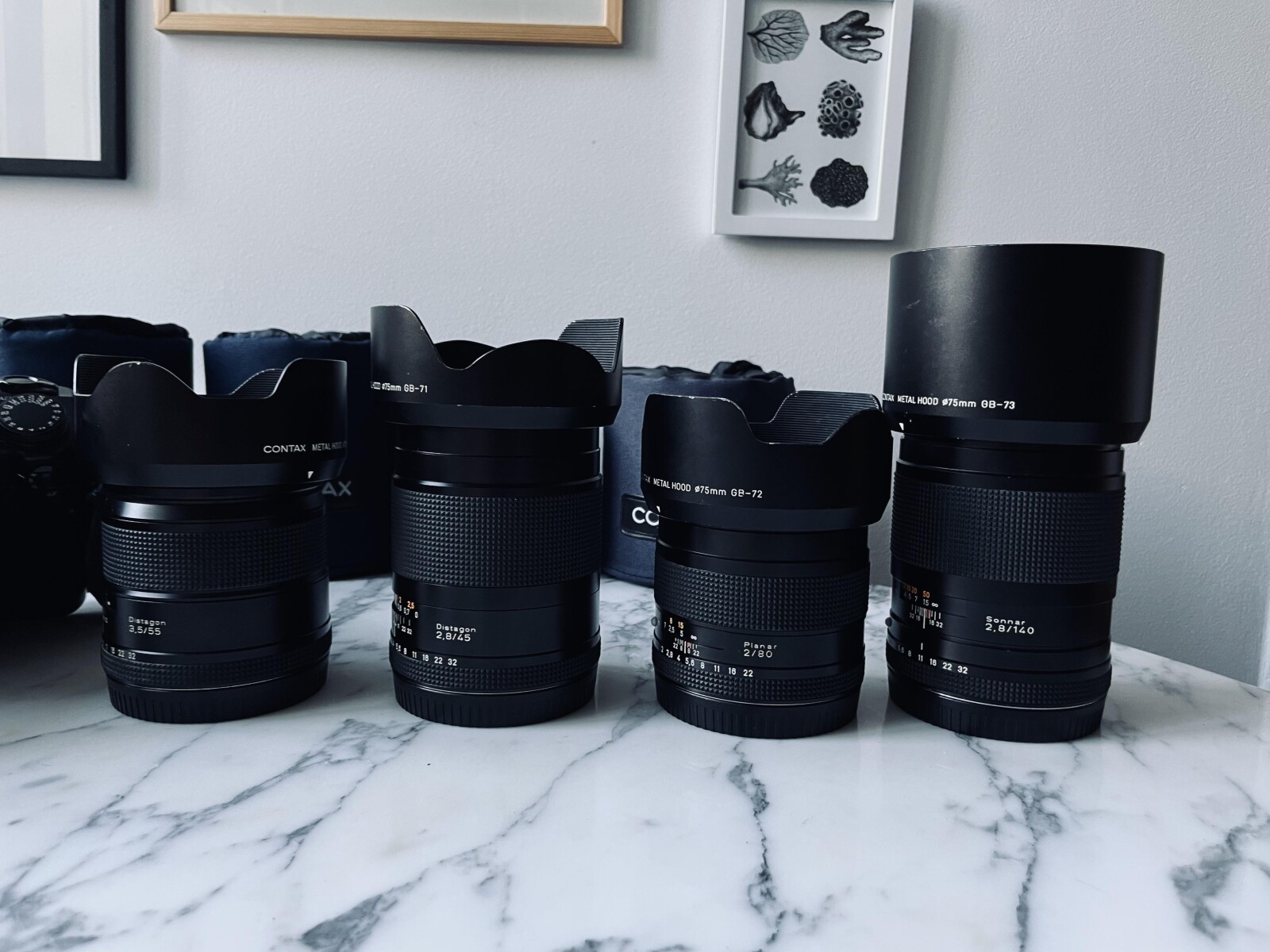 Contax 645 + 45mm 55mm 80mm 140mm - Photo 4 sur 4
