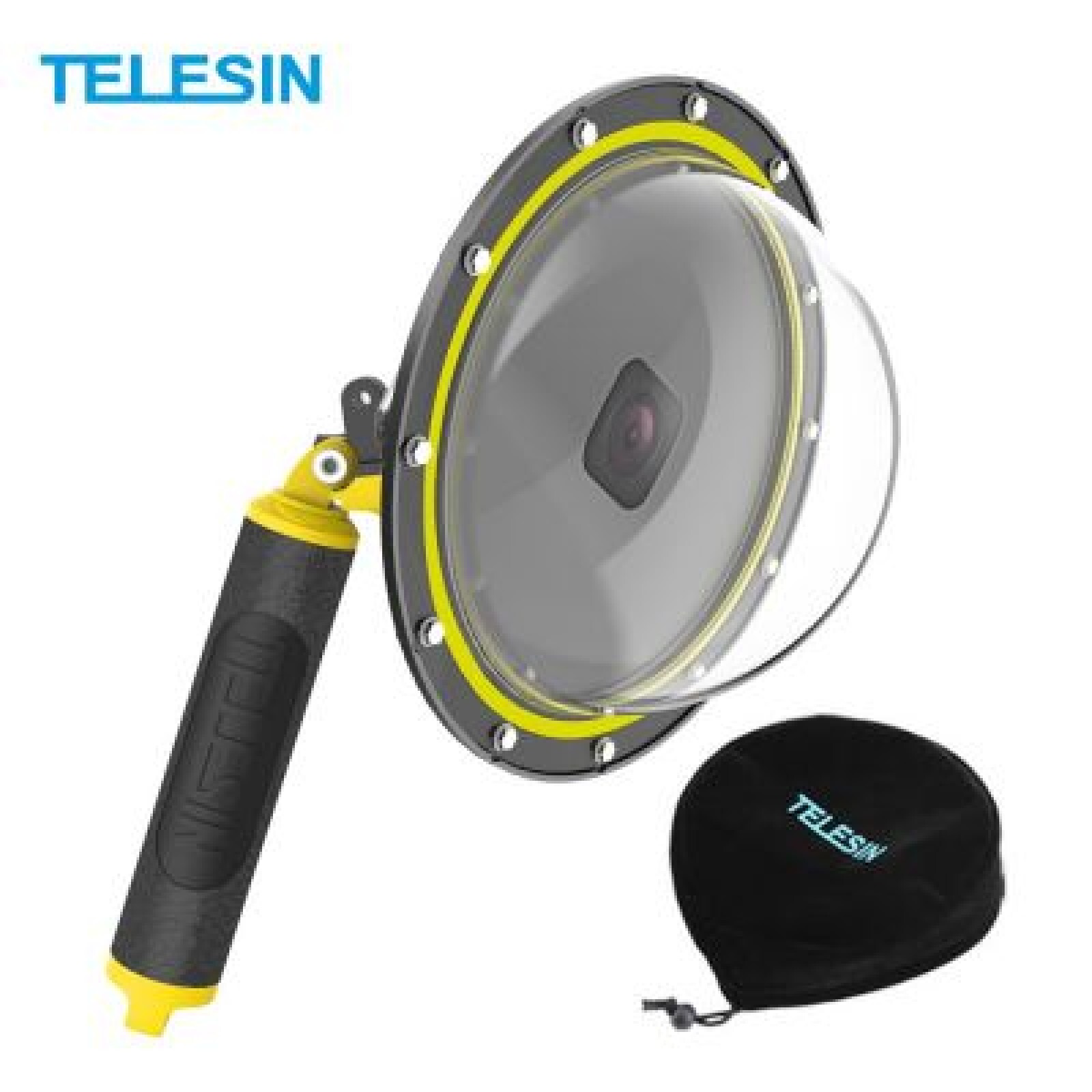 Kit GoPro HERO 8 - Black   + Dôme Telesin , étui sous-marin (package B) - Photo 1 sur 4