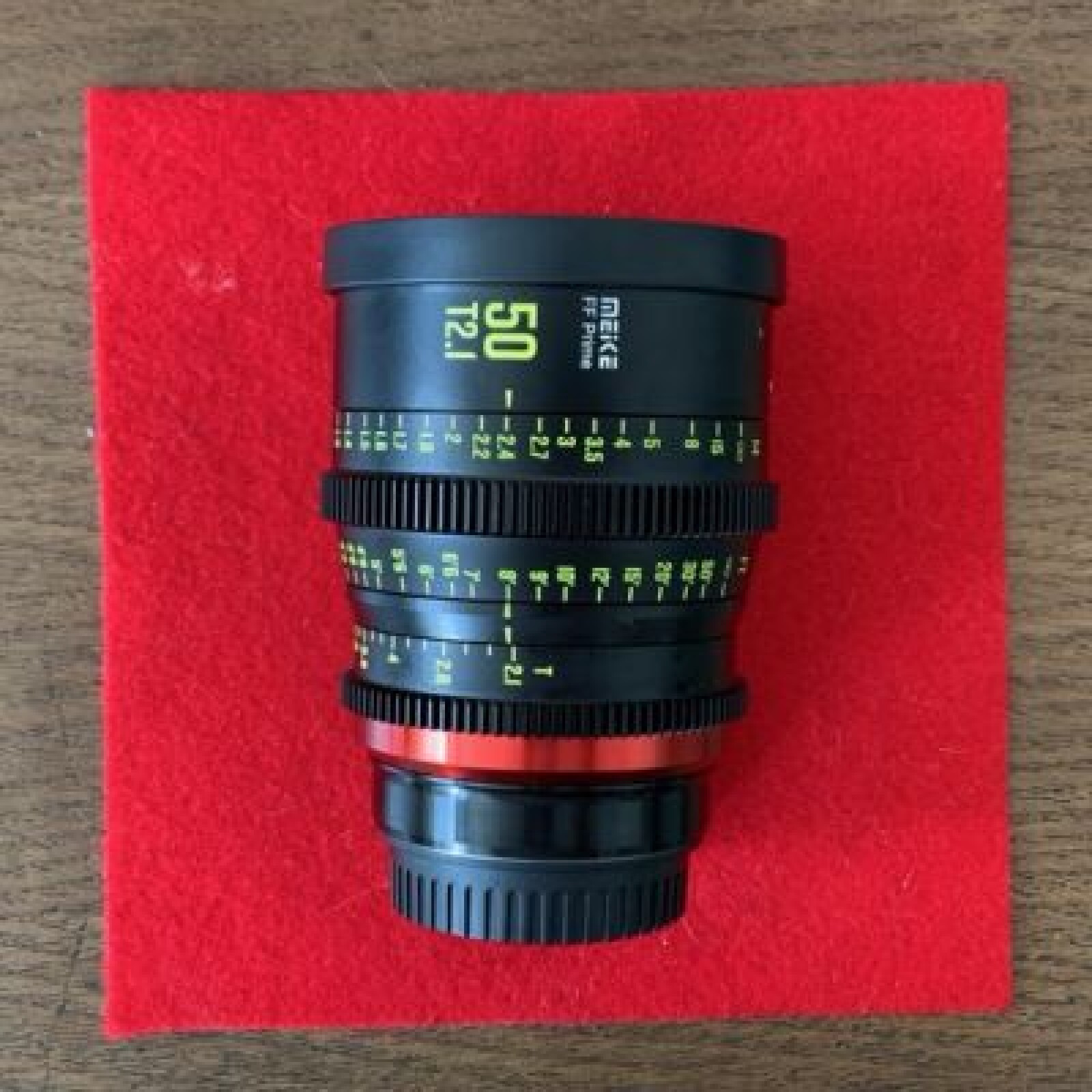 Objectif Cinéma Meike 50mm T2.1 Prime Monture Canon EF - Photo 1 sur 2