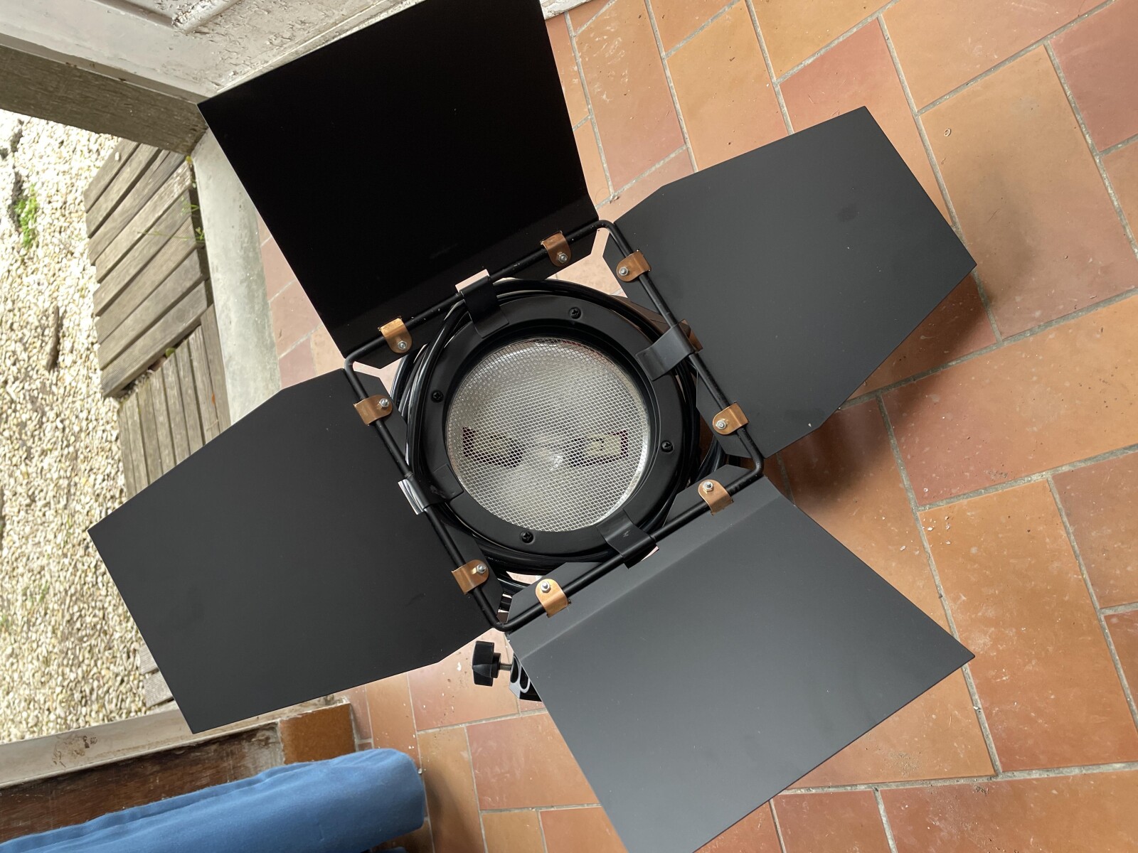 Kit de 3 projecteurs mandarine 800W - Photo 3 sur 6