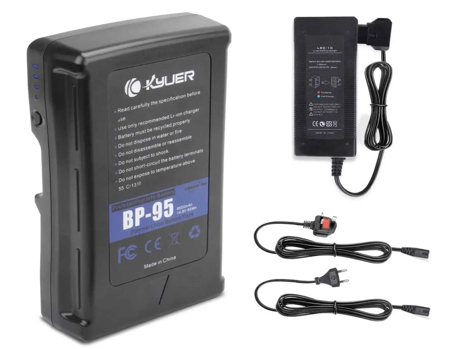 KYUER K KYUER 95Wh 6600mAh BP-95 - Photo 2 sur 3