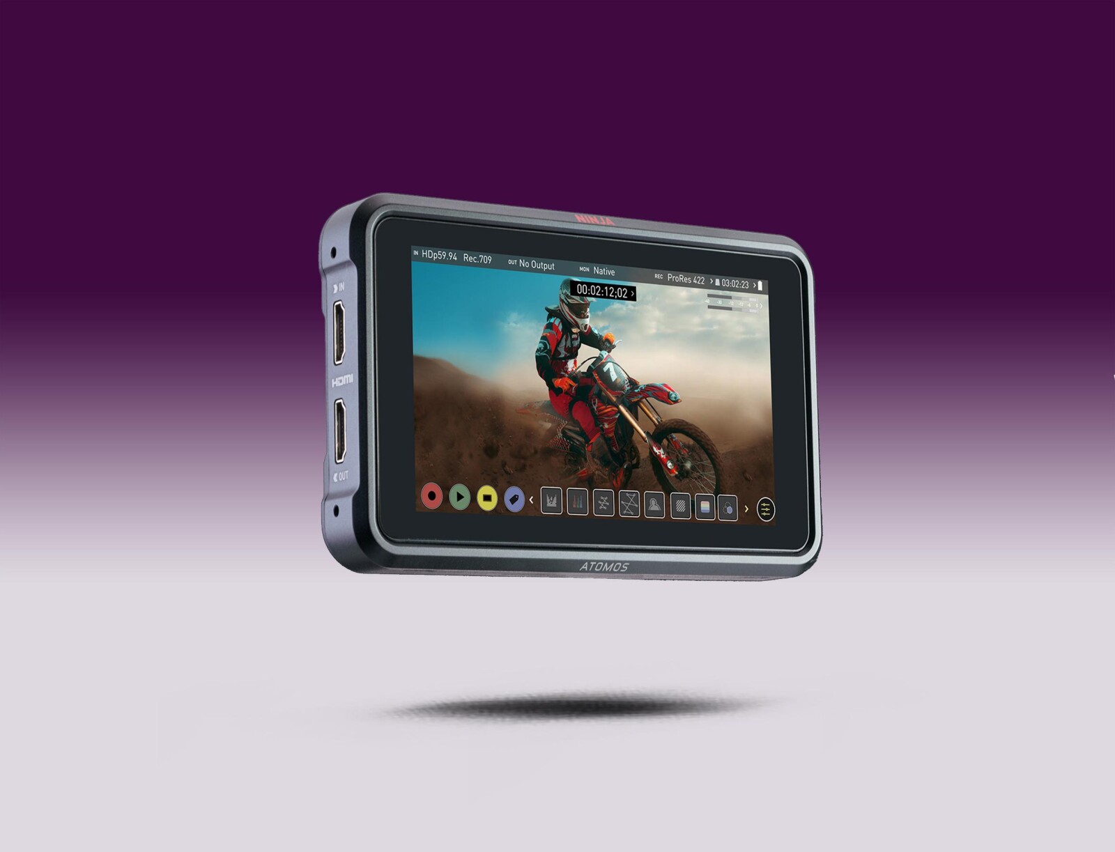 Atomos Ninja V + SDI Adaptateur + SSD 1To - Photo 1 sur 2