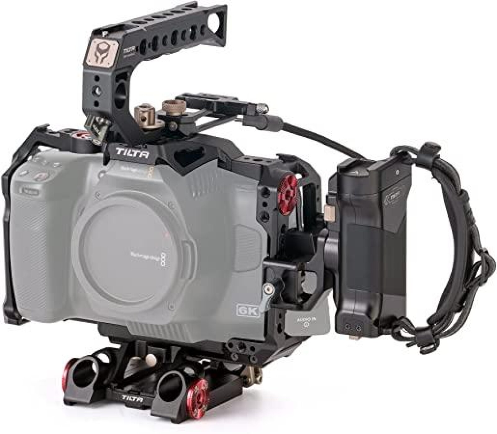Blackmagic 6k Pro + Cage Tilta + Mini Vlock - Photo 2 sur 3