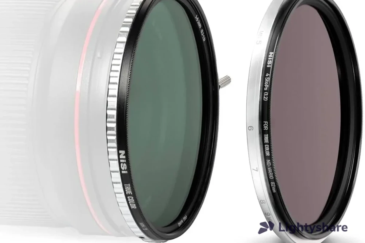 Location NiSi SWIFT 82mm True Color VND Kit 1-9 stops (1-5 Stops VND + 4 Stop ND) - Lightyshare