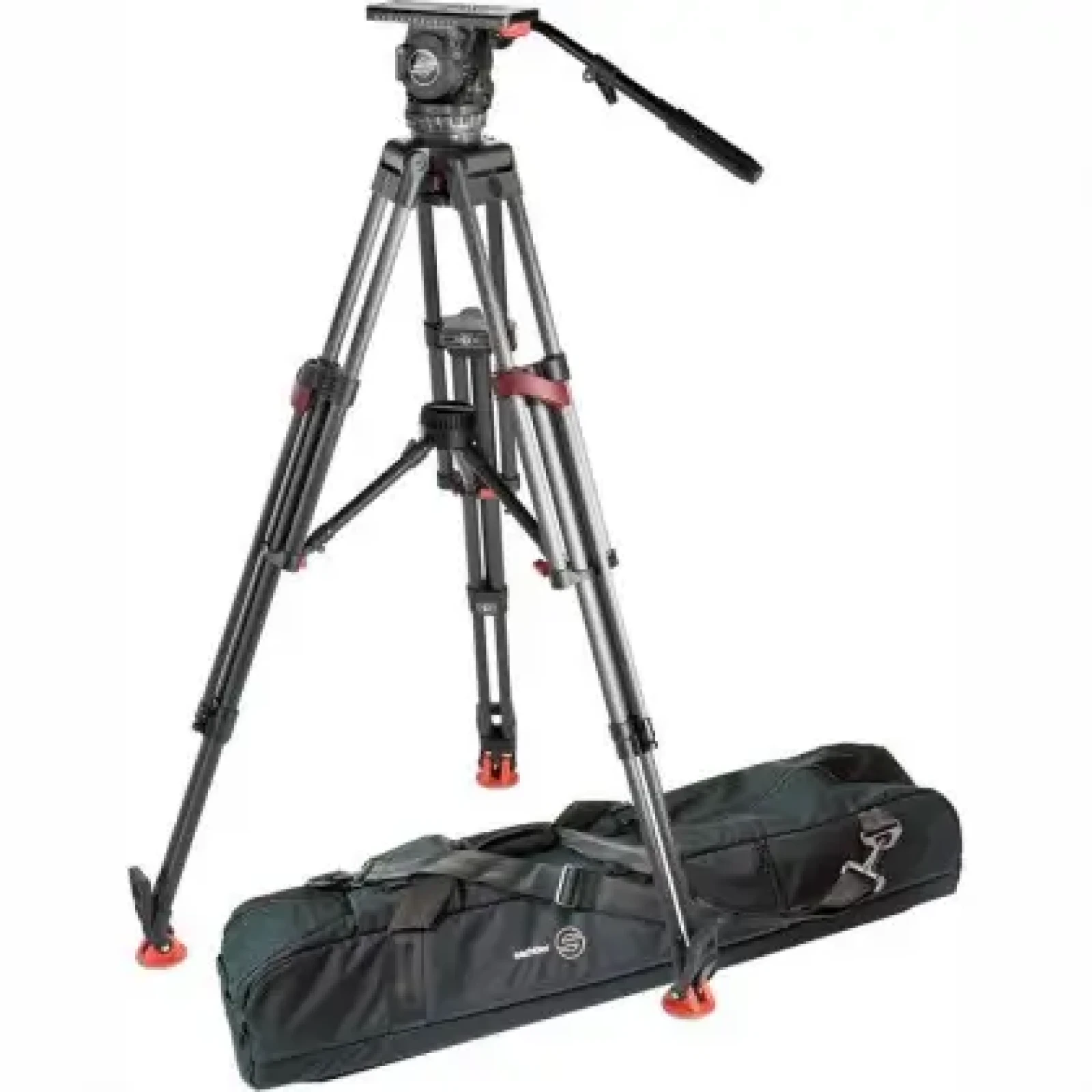 Sachtler Tête fluide 18 SB Trépied Speed Lock CF - Photo 1 sur 3