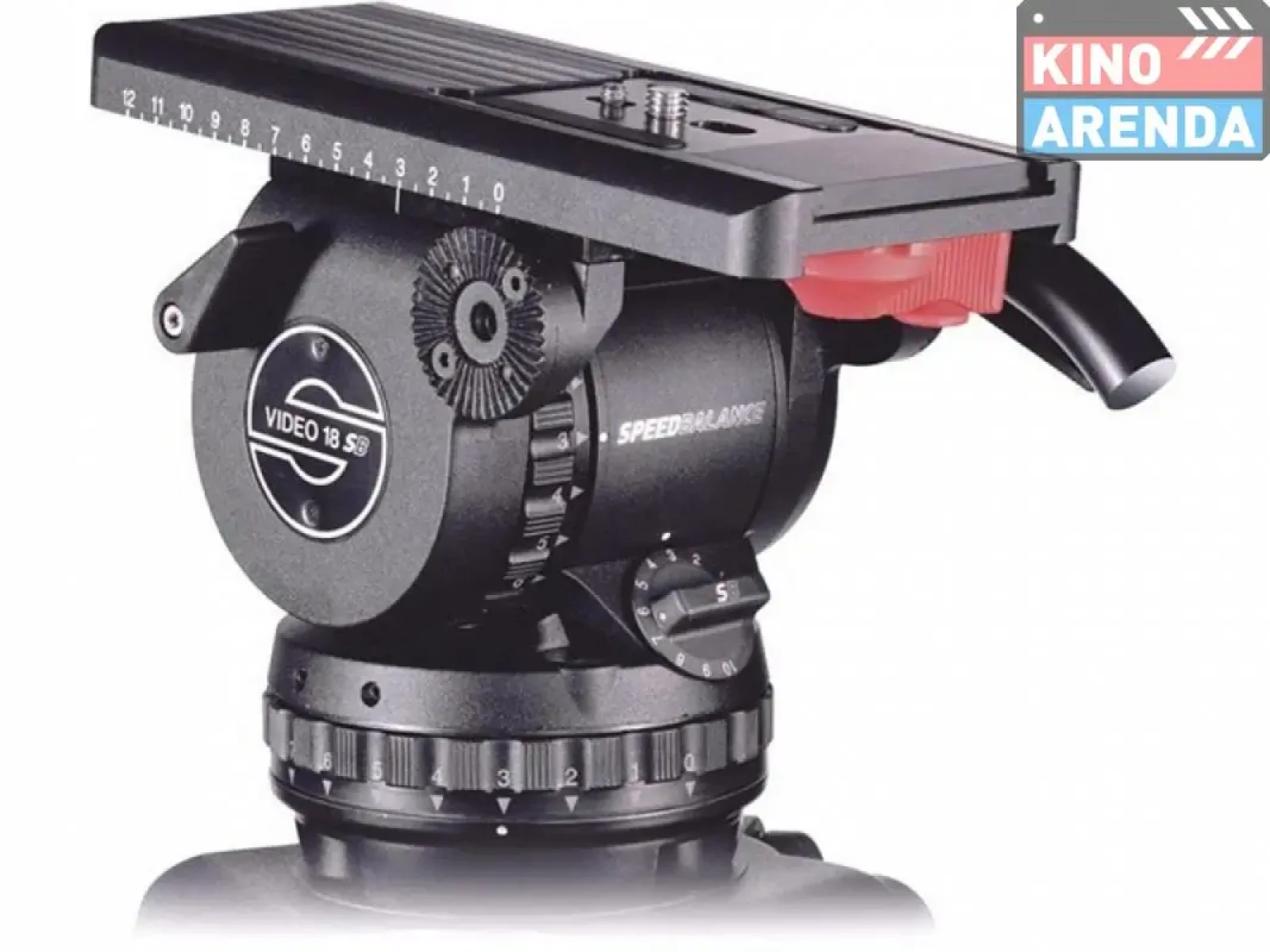 Sachtler Tête fluide 18 SB Trépied Speed Lock CF - Photo 2 sur 3