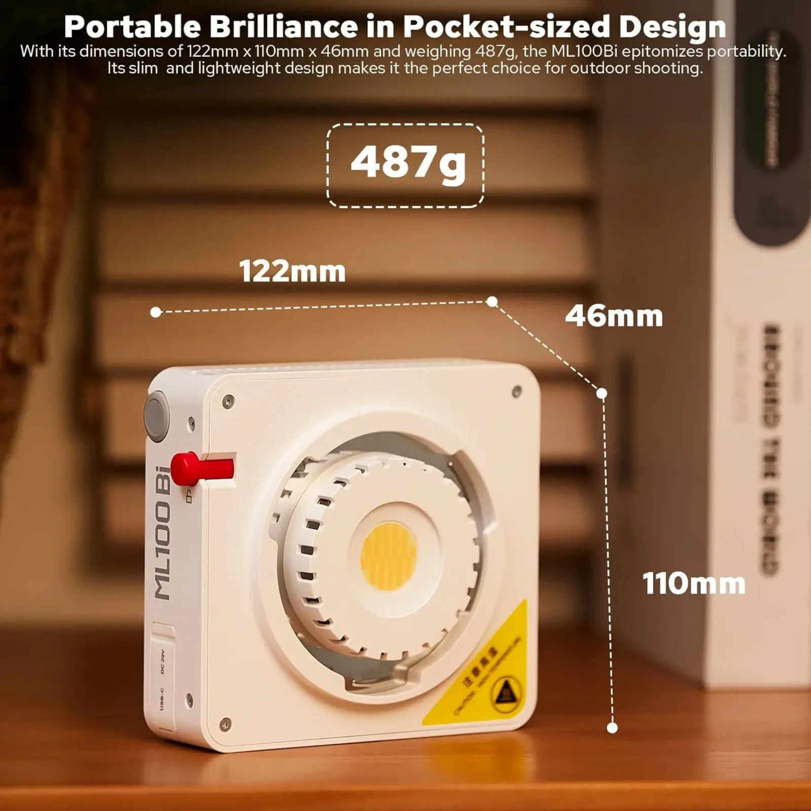 Godox ML100Bi Bi-Color - Photo 2 sur 3