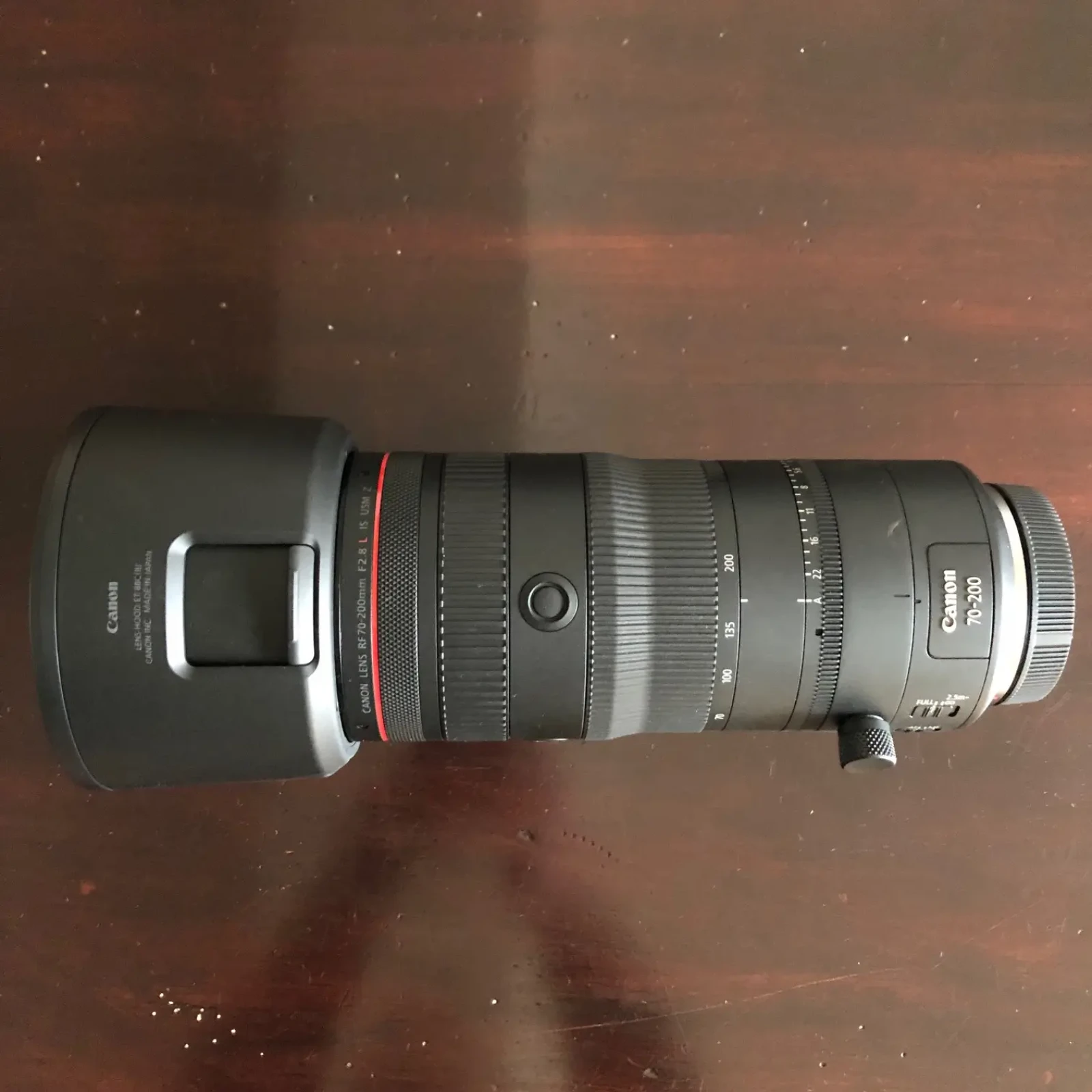CANON RF 70-200mm f/2.8 L IS USM Z Noir - Photo 2 sur 4