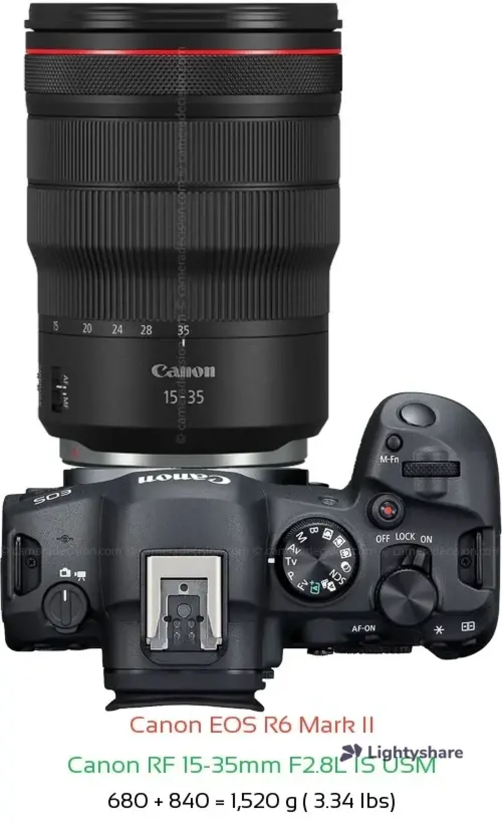 Pack CANON R6MII + ZOOM 15-35mm - Photo 1 sur 1