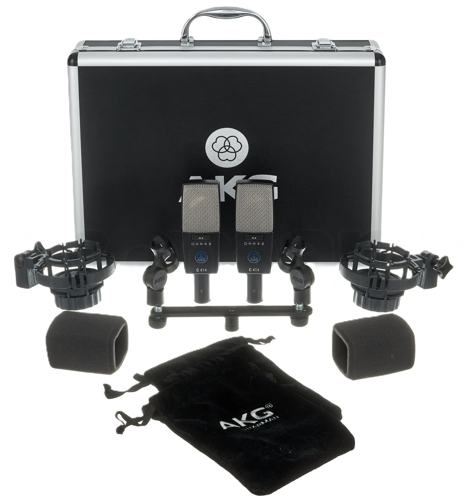 Paire de AKG C414 XLS - Photo 3 sur 3
