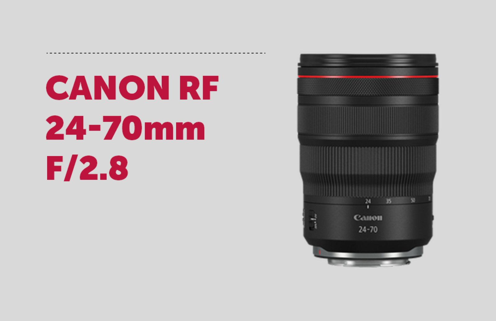 Canon RF 24-70mm f/2.8L IS USM - Photo 1 sur 1