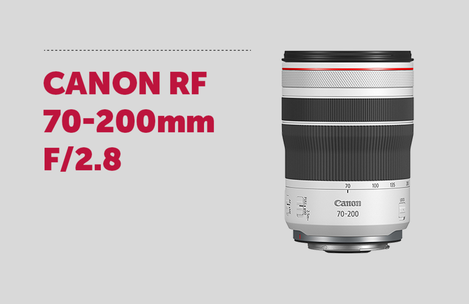 Canon RF 70-200mm f/2.8 L IS USM - Photo 1 sur 1