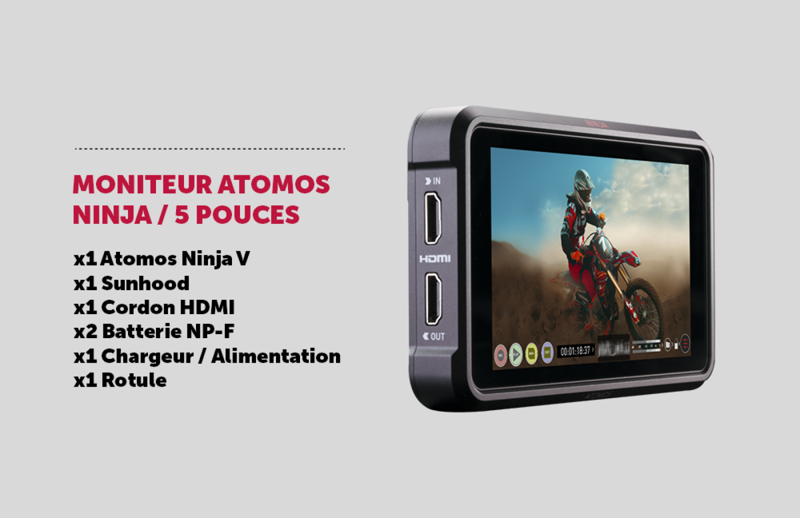 Atomos Ninja V 5” - Photo 1 sur 1