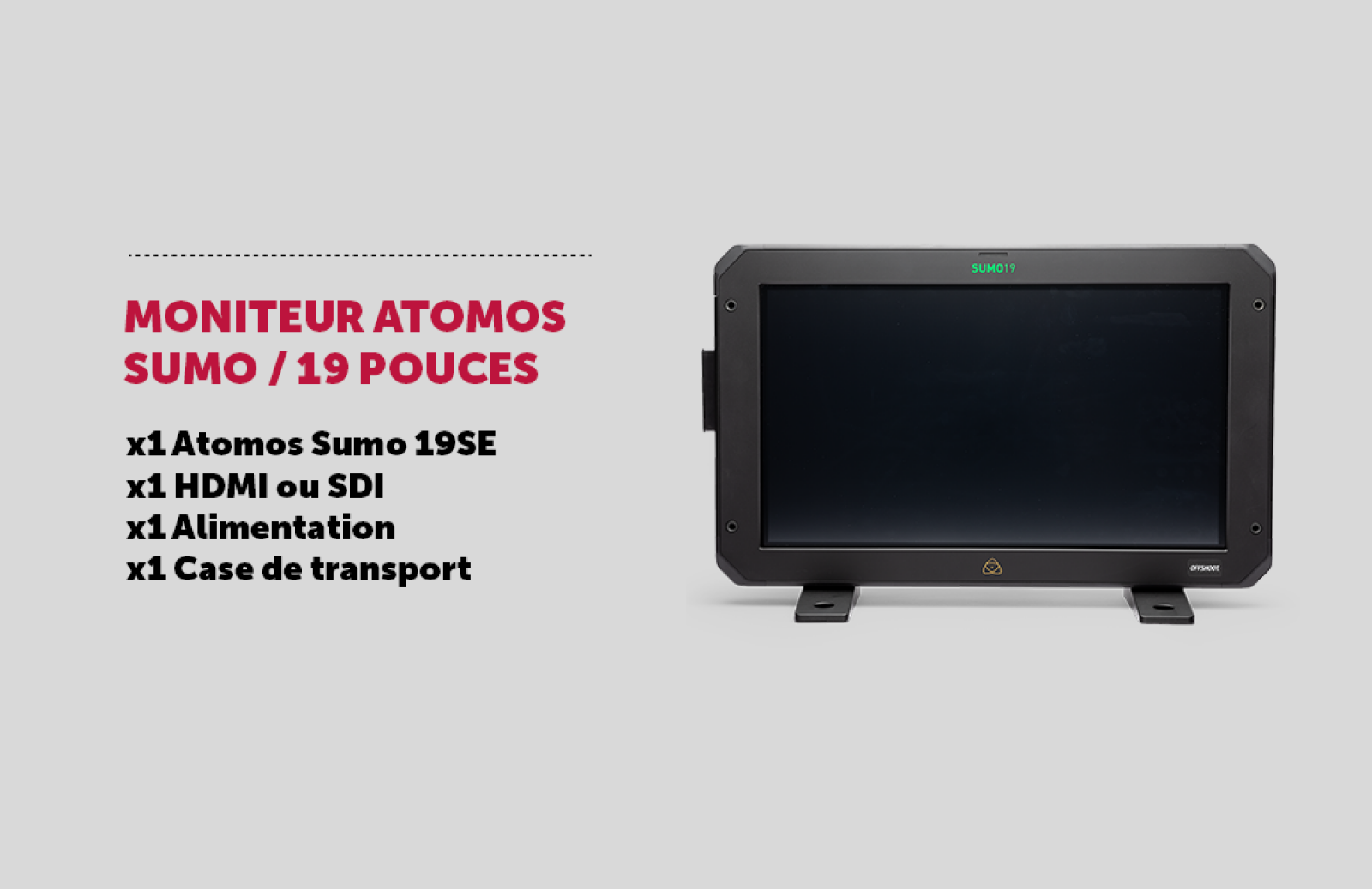 Atomos Sumo 19″ SE HDR - Photo 1 sur 1
