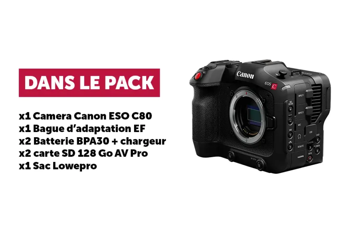 Location Canon EOS C80 - Lightyshare
