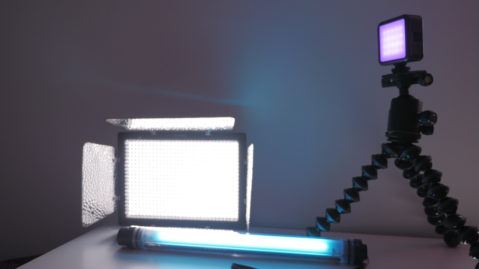 Kit lumières led tournage - Photo 1 sur 9