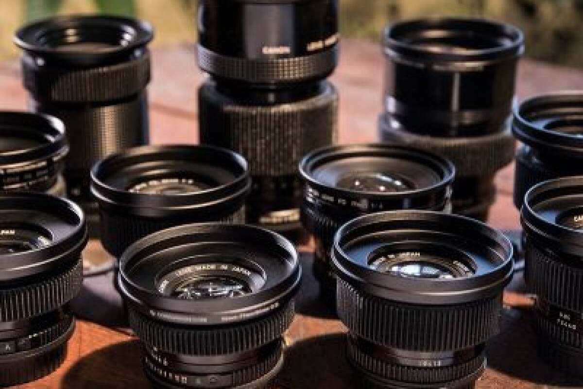 Location Set Canon FD Cinemod (11 optiques fixes) - Lightyshare
