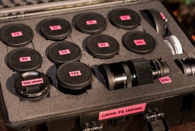 Location Set Canon FD Cinemod (11 optiques fixes)