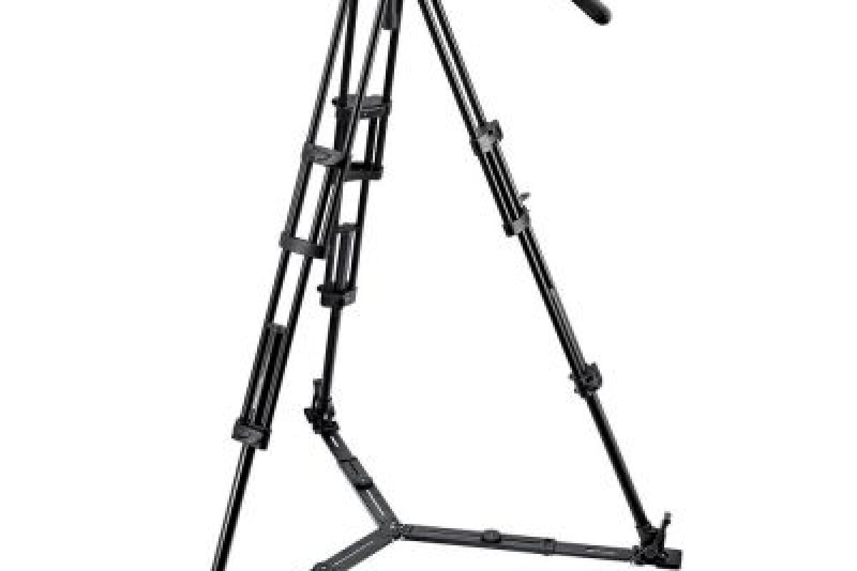 Location Trépied caméra Manfrotto + tête fluide 504 HD - Lightyshare