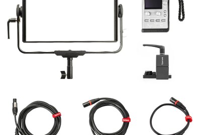 Location Aputure Nova P300c avec soft-box