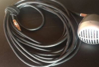 Location Micro vintage Green bullet 520DX - fixable sur pied de micro