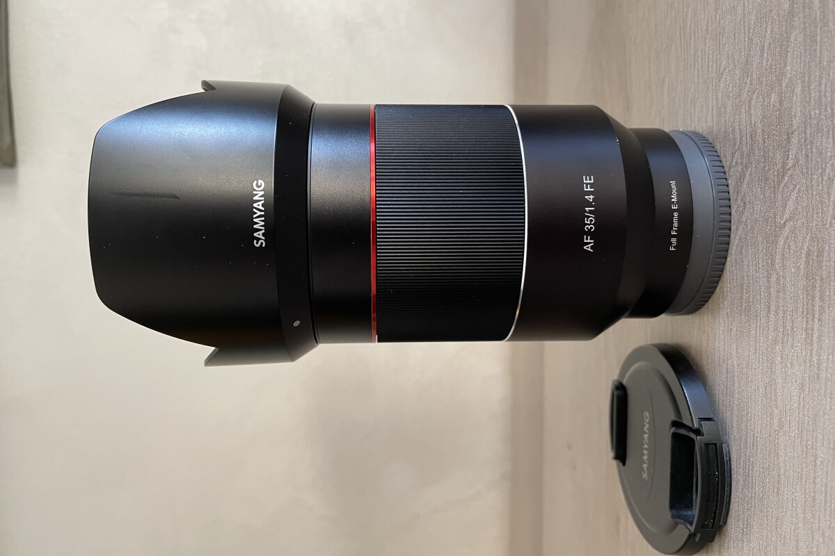 Location Samyang 35mm F/1.4 monture Sony E - Lightyshare
