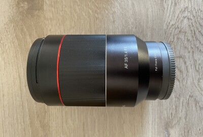 Location Samyang 35mm F/1.4 monture Sony E