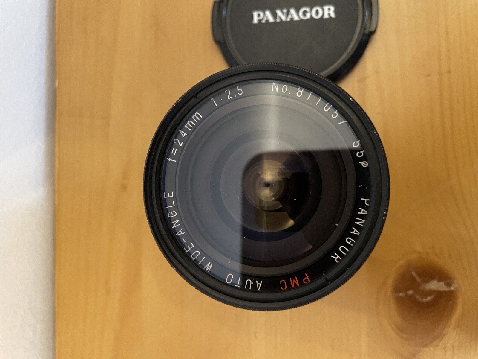 Objectif Panagor 24mm f/2.5 monture canon FD et sony FE (bague) - Photo 2 sur 3