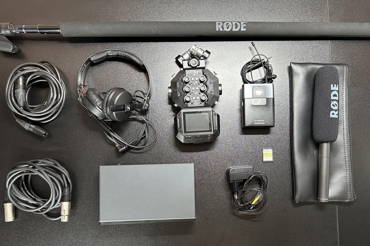 Location Pack prise de son complet (Zoom Zoom H8, micro cravate, perche, ambiance etc...) - Lightyshare