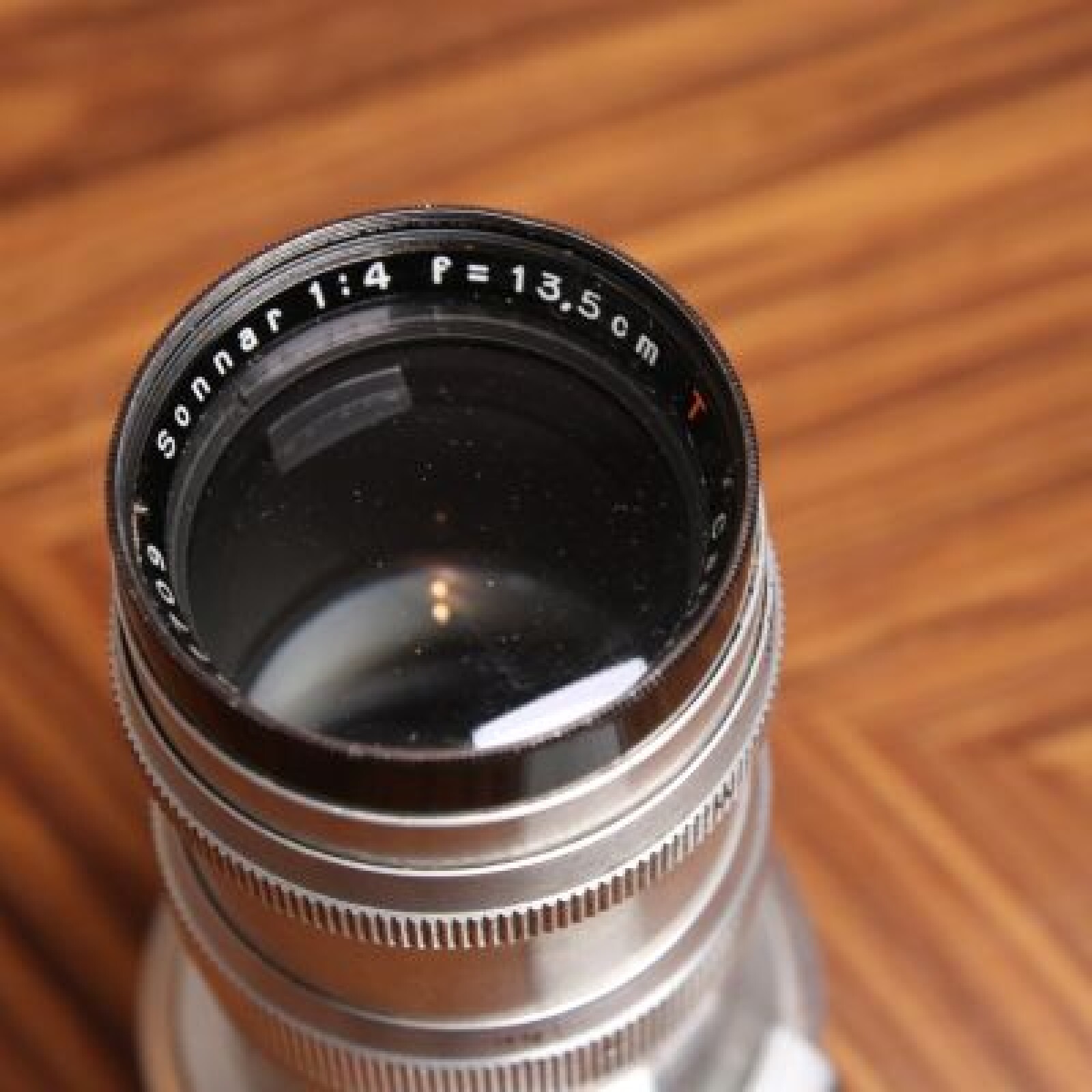 Optique de 1948 Carl Zeiss Sonnar 135mm f/4  + Bague Sony - Photo 2 sur 3