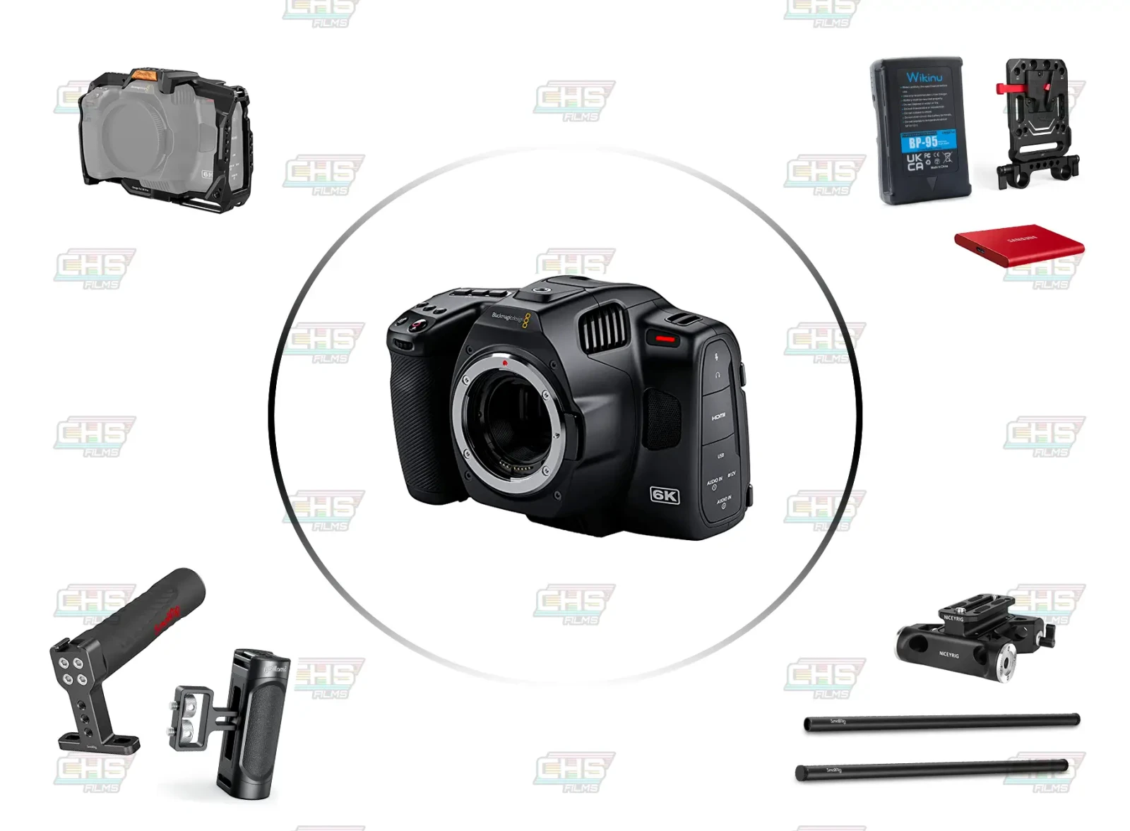 Pack BMPCC 6K pro - Photo 1 sur 2