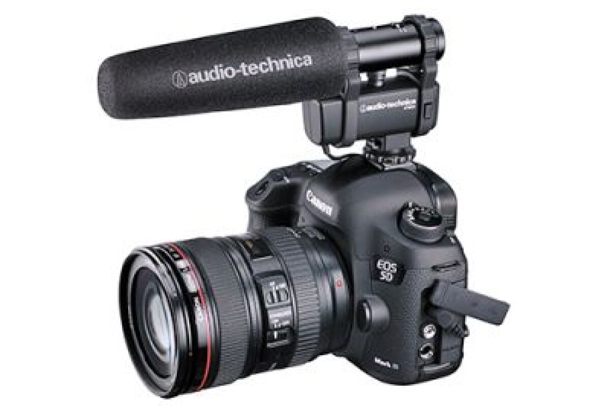 Location Microphone pour DLSR (mini Jack) Audio Technica - Lightyshare