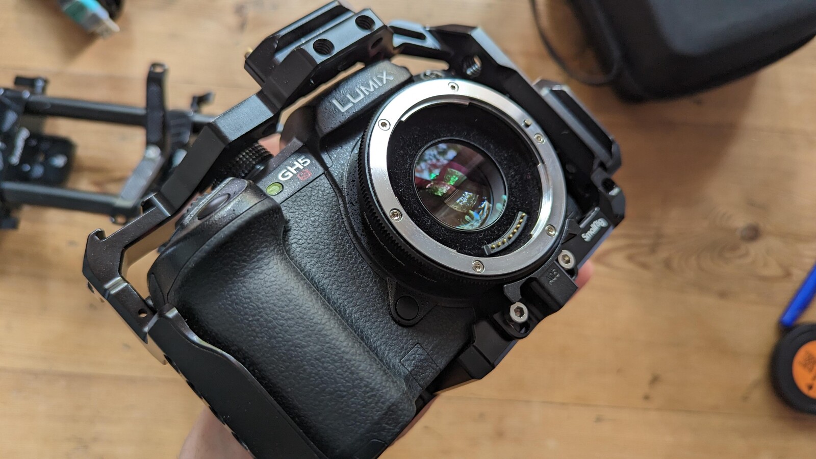 Panasonic Lumix GH5S + Metabones EF - Photo 1 sur 4