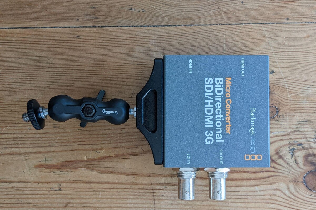 Location Blackmagic Micro Converter BiDirectional SDI/HDMI 3G - Lightyshare