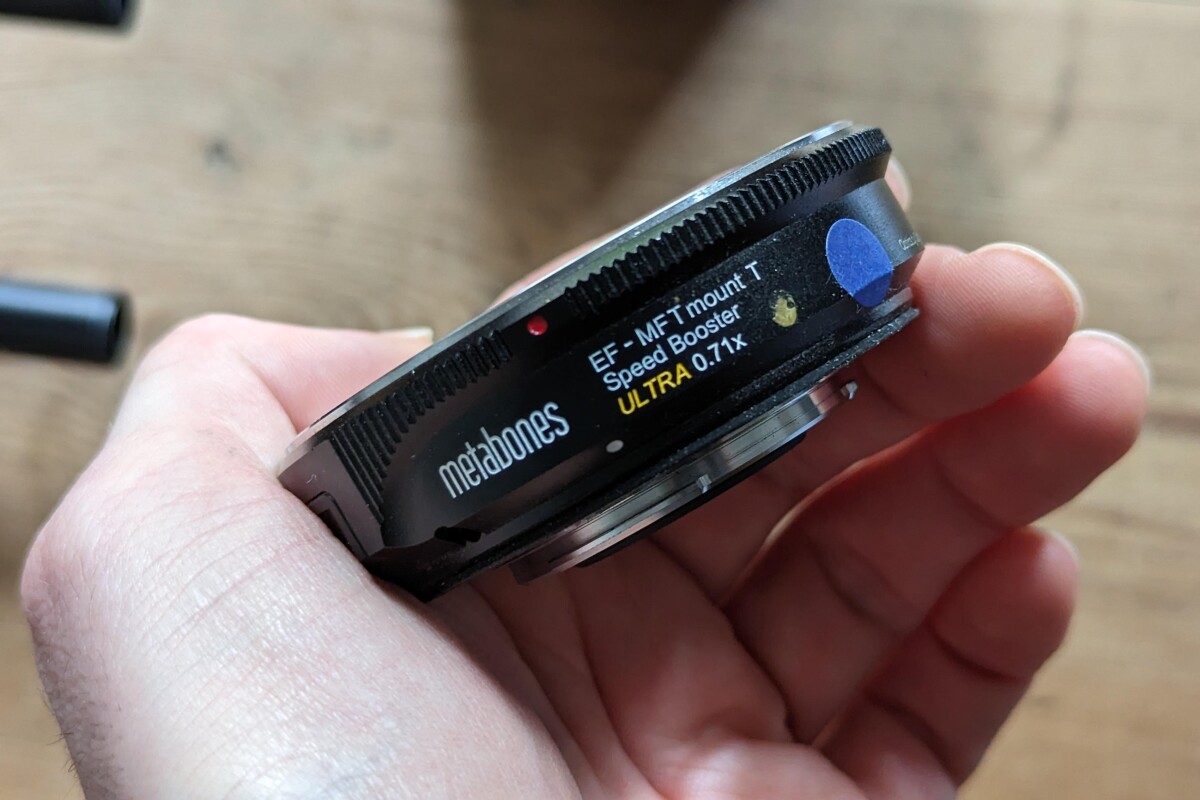 Location Bague d'Adaptation Metabones Speedbooster Ultra 0.71x, Monture EF vers Micro 4/3 - Lightyshare