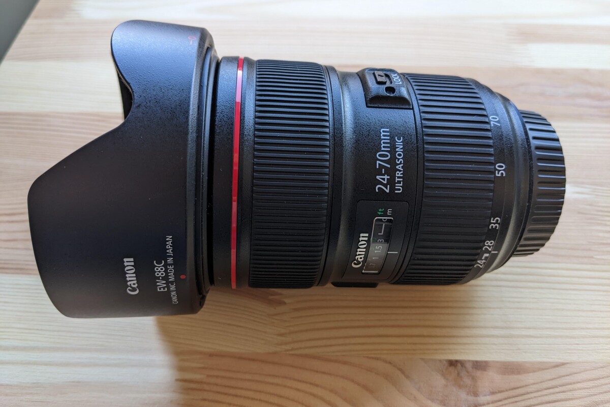 Location Canon Objectif EF 24-70 mm F/2,8 L II USM - Lightyshare