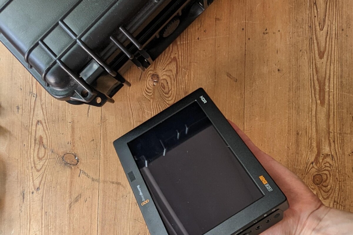 Location Moniteur / Enregistreur Blackmagic Video Assist 7'' 12G HDR - Lightyshare