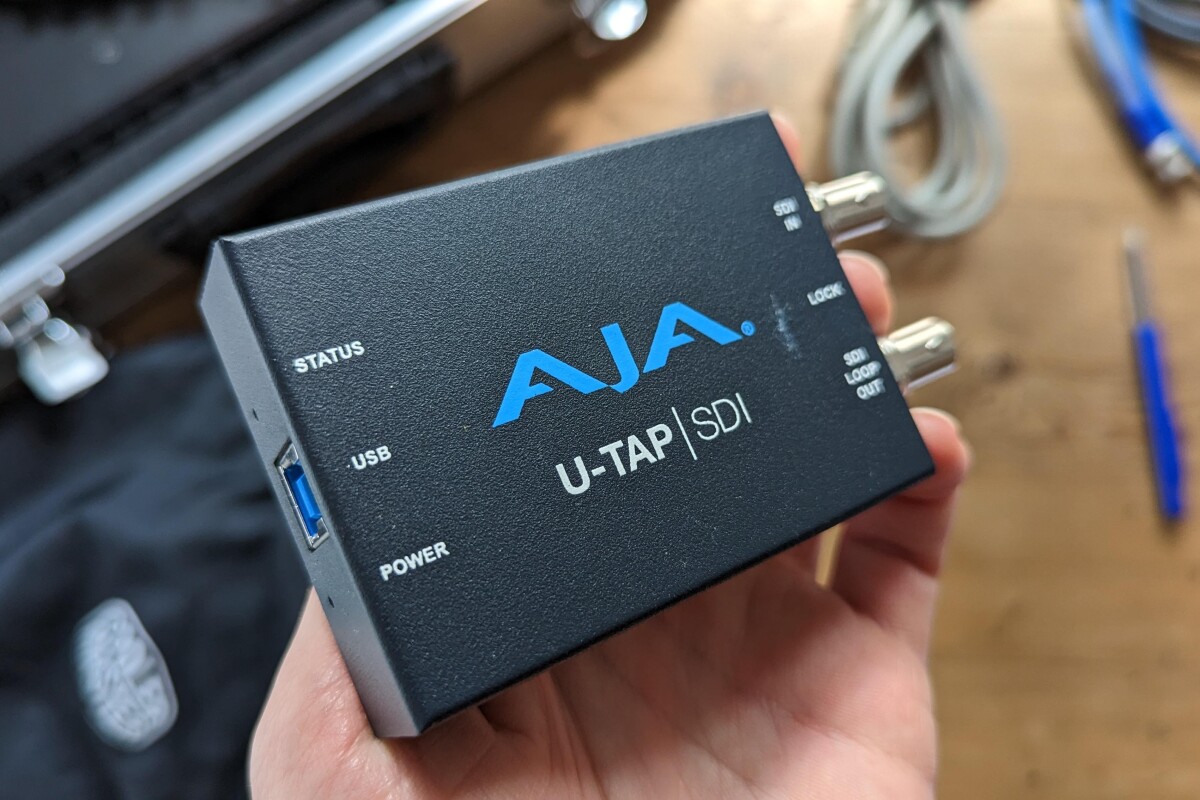 Location AJA U-TAP SDI USB 3.0 carte d'acquisition vidéo - direct live  - Lightyshare