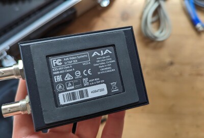 Location AJA U-TAP SDI USB 3.0 carte d'acquisition vidéo - direct live 