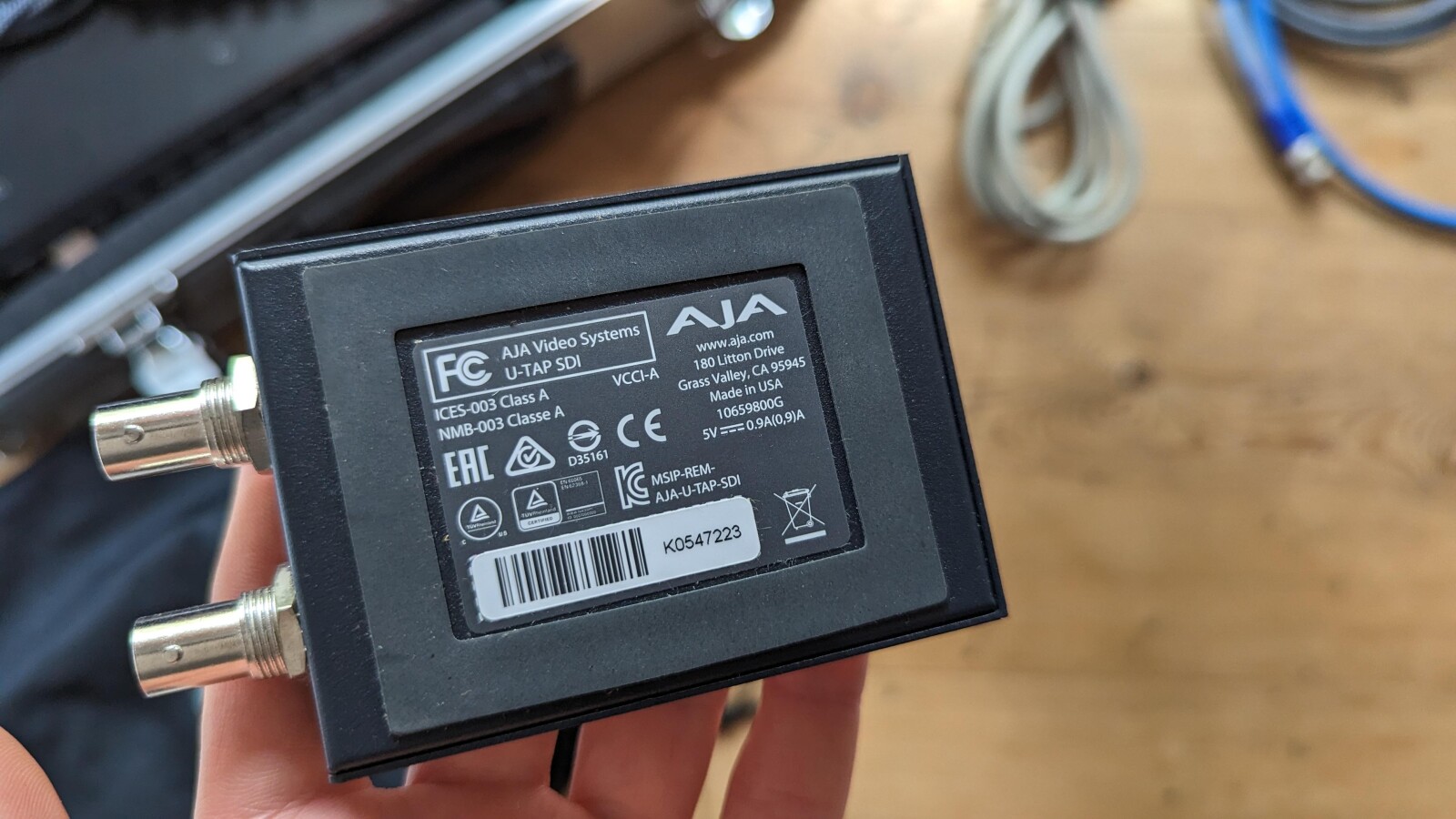 AJA U-TAP SDI USB 3.0 carte d'acquisition vidéo - direct live  - Photo 3 sur 3