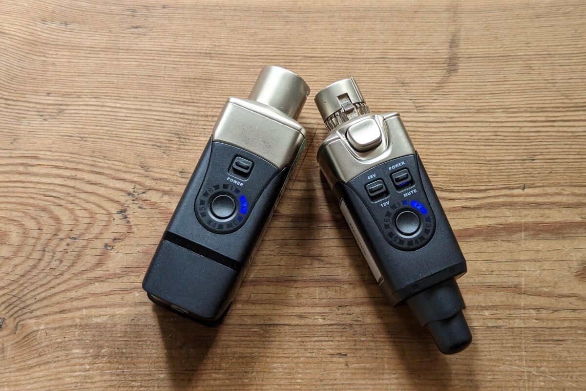 Location Système sans fil pour micro XVive U3C - micro 48v HF - alimentation fantôme - Lightyshare