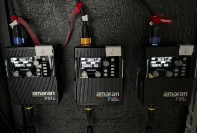 Location Pack LED RGB 400W (1X Amaran F22C + 2X Amaran F21C)