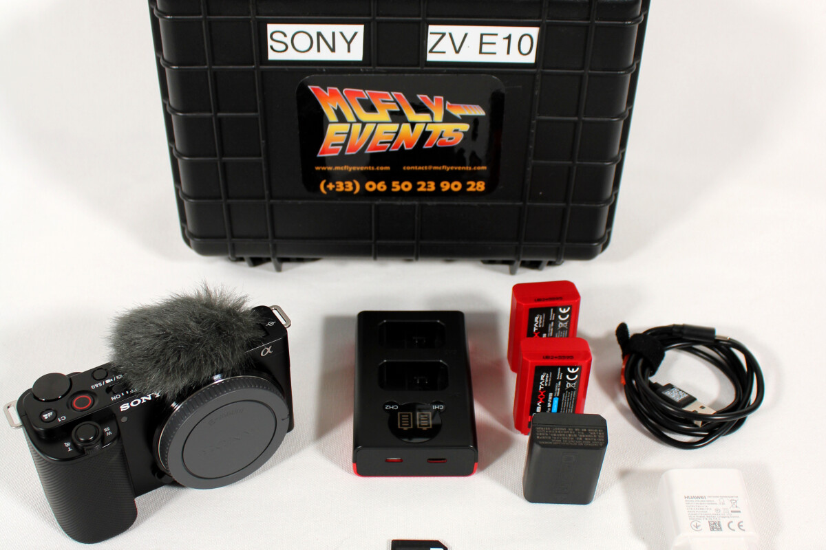 Location Sony ZVE-10 + 3 batteries - Lightyshare