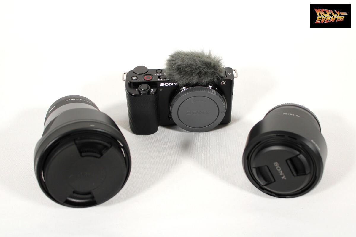Location Sony ZV E10 + 2 Objectifs + 3 batteries + Carte SD - Lightyshare