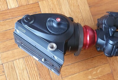Location Trepied Manfrotto 755XB + Tete MVH500AH