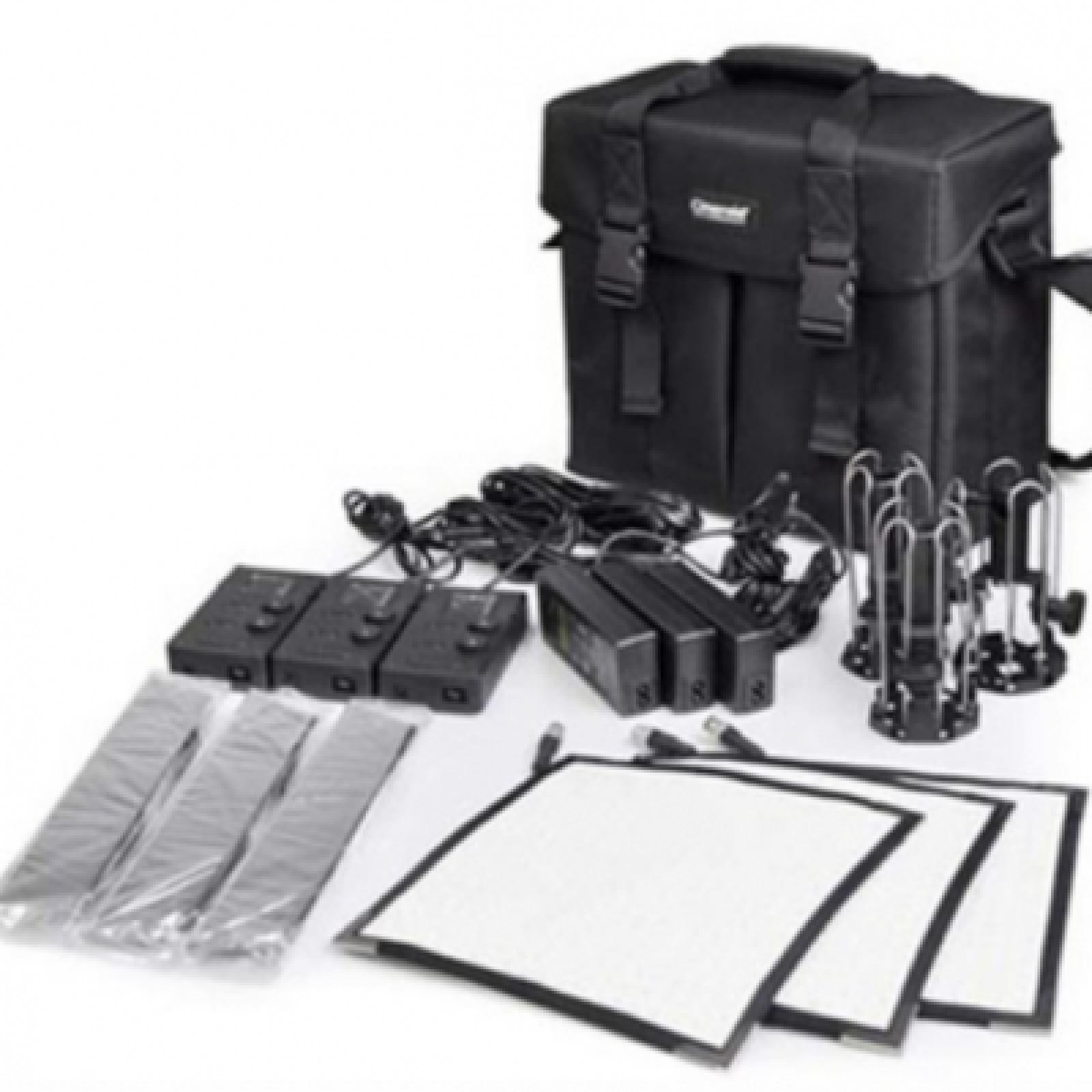 Cineroid Kit de 3 panneaux led souples FL400 - Photo 1 sur 2