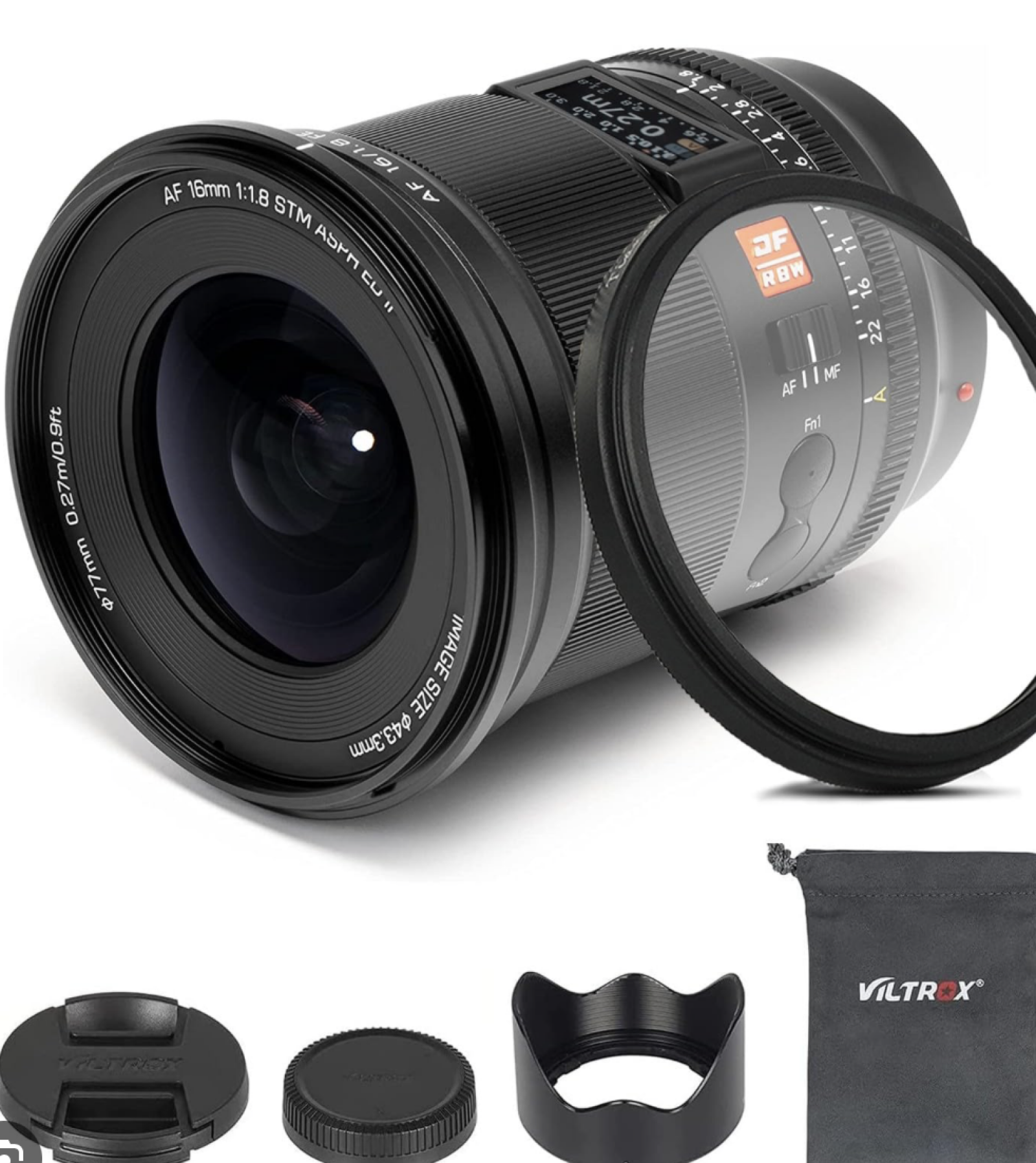 Viltrox 16mm 1,8 - monture FE - Photo 2 sur 3