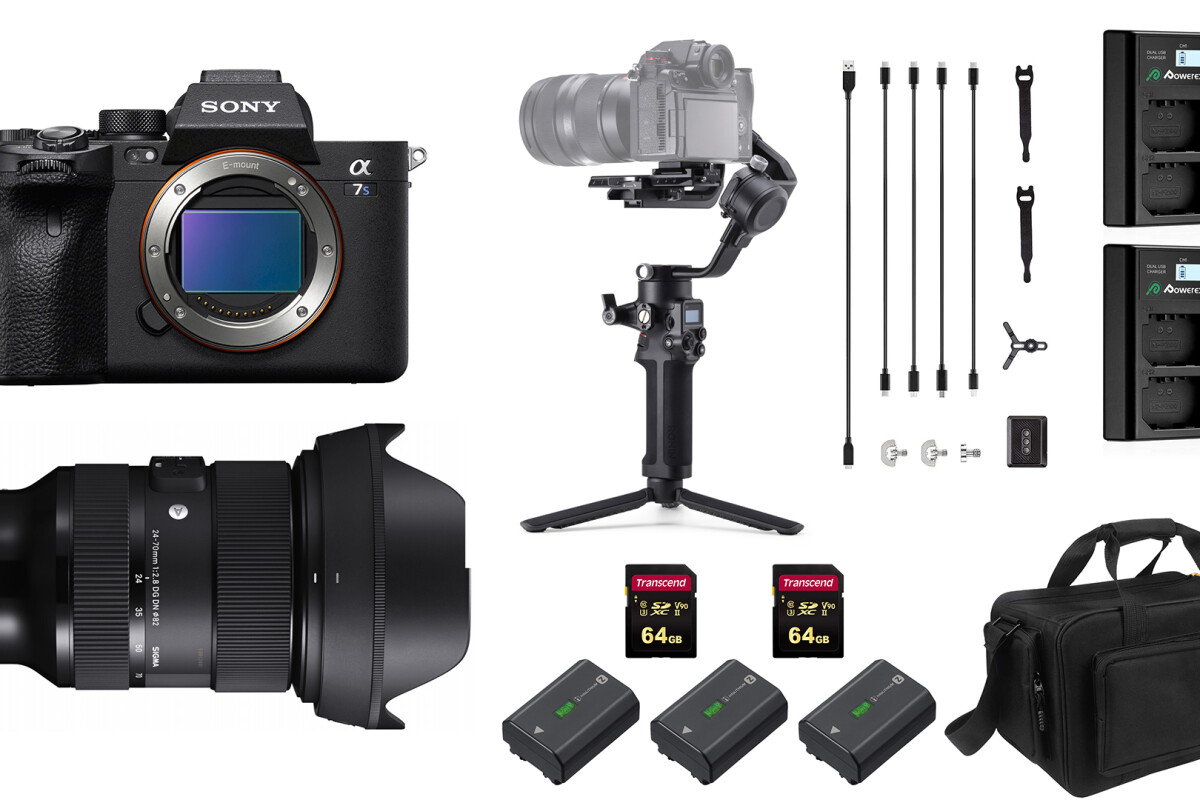 Location Sony A7SIII (Alpha 7S 3) Pack Stabilisateur DJI RSC2 - Lightyshare