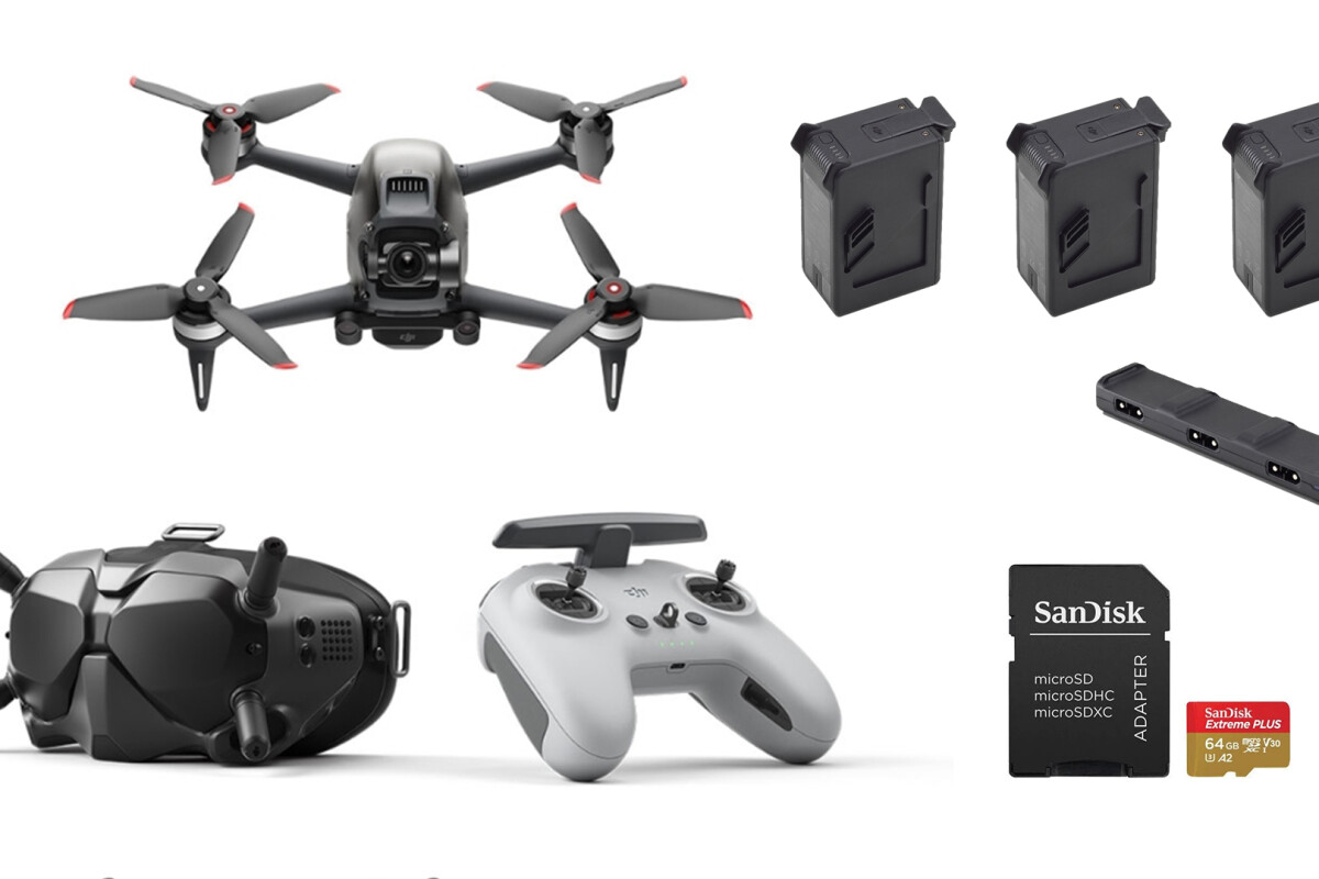 Location Drone DJI FPV Fly More Combo - Lightyshare