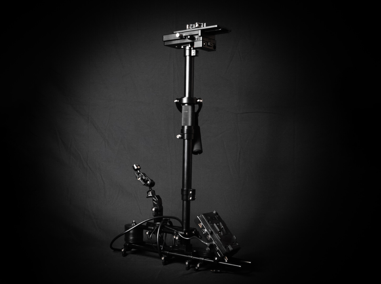 Flycam Zest Power Stabilisateur (5-15kg) avec Bras Vista-II & Veste - Photo 1 sur 2